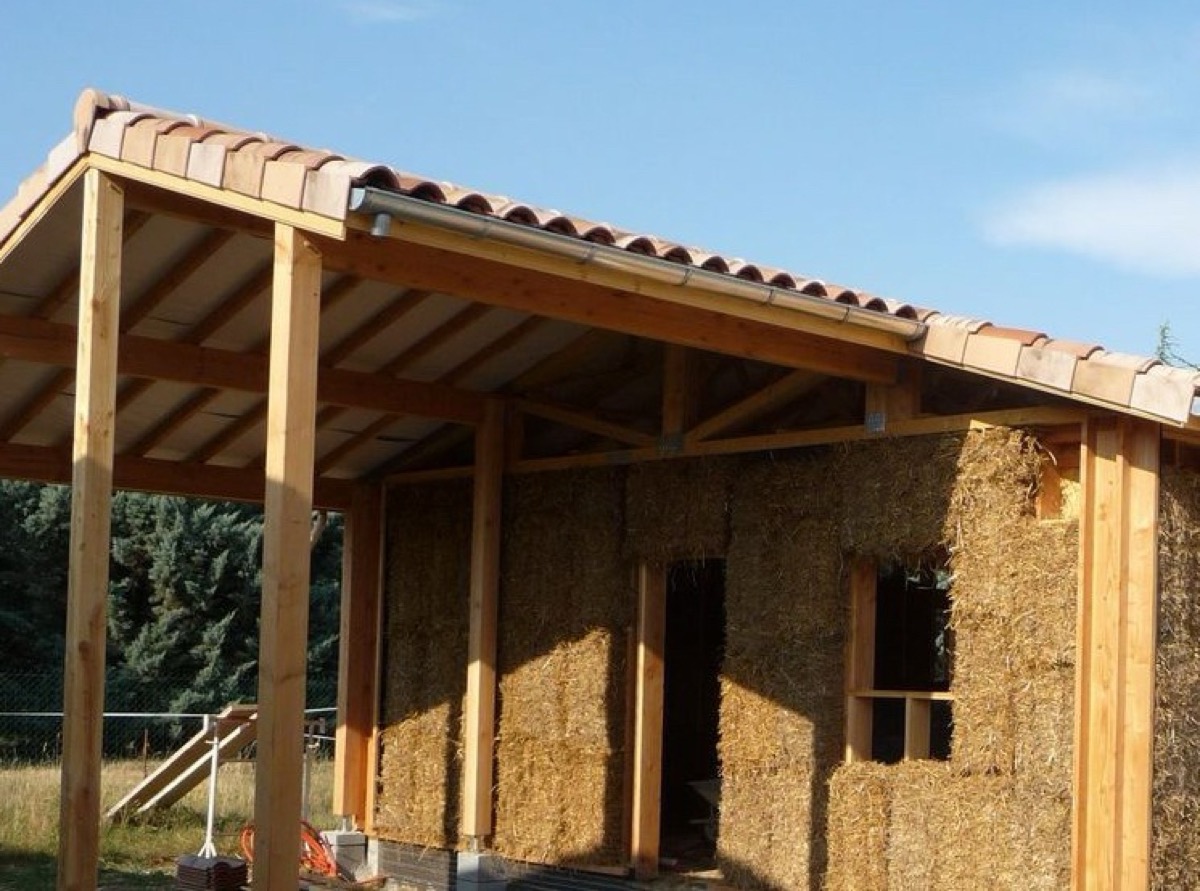 Maison terre et paille - Saillans